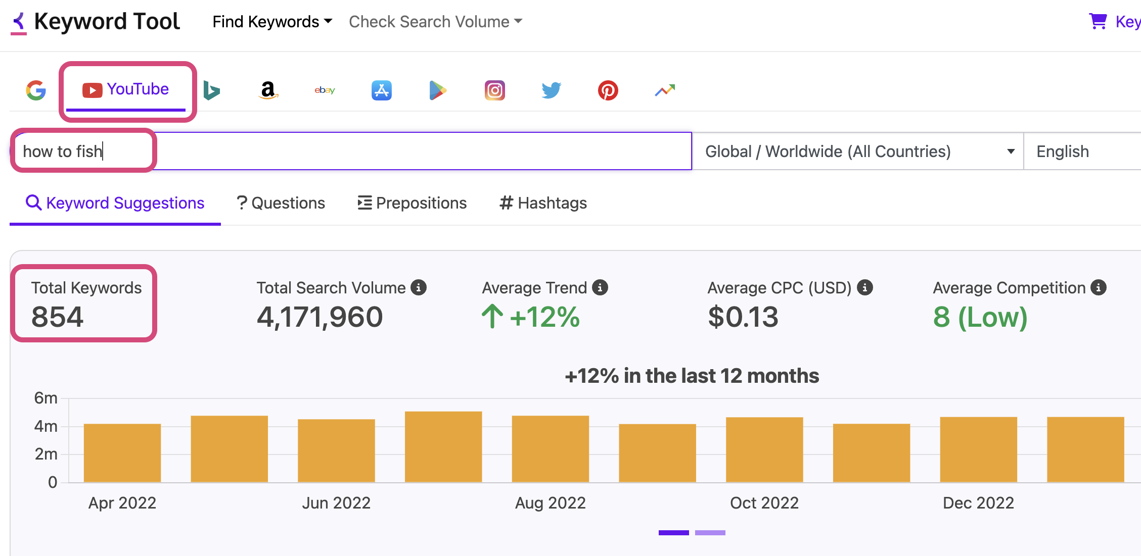 keyword research tool for youtube