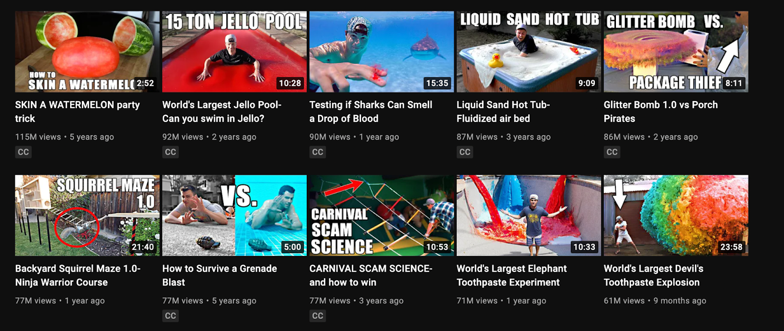 quality content for youtube seo