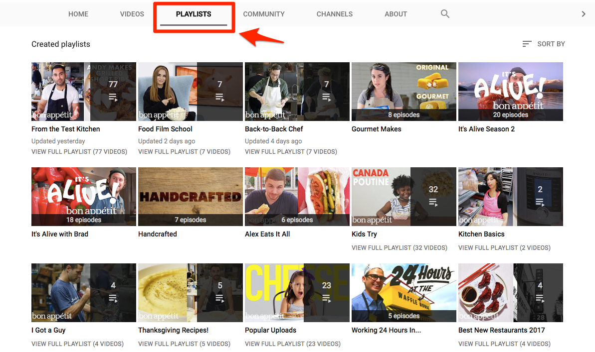 Playlists can be shared and embedded, which gives more potential to increase YouTube views