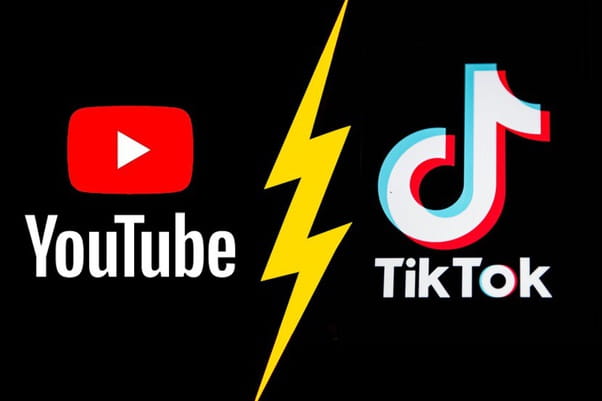 Tiktok vs youtube