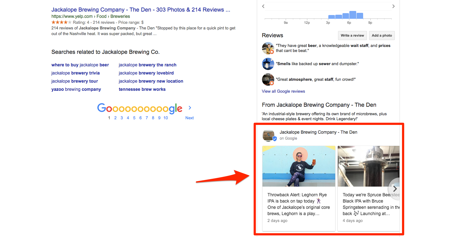 Increase visibility for local SEO through local content on Google Posts