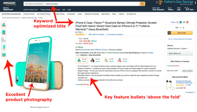 how to optimize amazon listing for seo